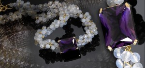 Precioso collar con amatista