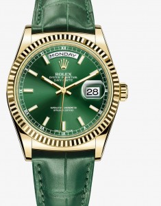 Rolex Day Date verde