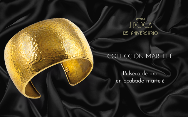 Colección Martelé - Pulsera de oro